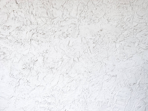 Old chipped white brick wall texture background, - Valokuva, kuva