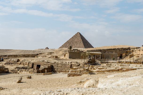 Giza Necropolis, Giza Plateau, Egipto. Património Mundial da UNESCO
 - Foto, Imagem