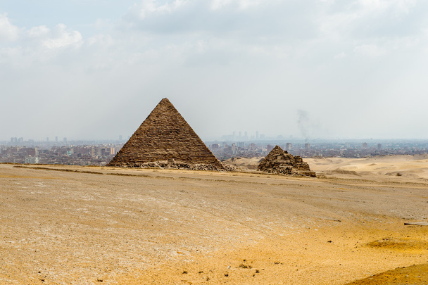 Νεκρόπολη της Γκίζα, οροπέδιο της Γκίζας, Αίγυπτος. Παγκόσμιας κληρονομιάς της UNESCO - Φωτογραφία, εικόνα