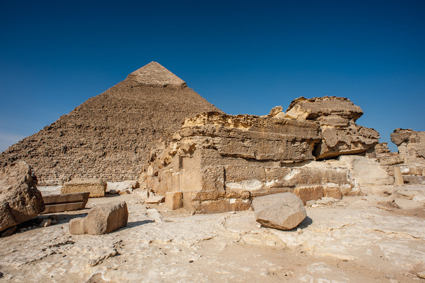 Νεκρόπολη της Γκίζα, οροπέδιο της Γκίζας, Αίγυπτος. Παγκόσμιας κληρονομιάς της UNESCO - Φωτογραφία, εικόνα