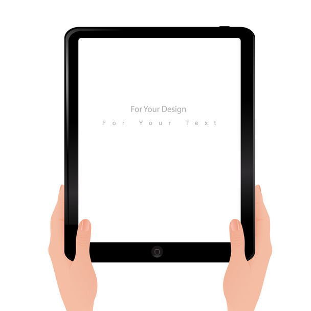 iPad komputera typu tablet - Wektor, obraz