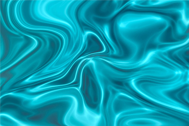 抽象的な背景エレガントなシルクのテクスチャサテンブルーの布波状の折り目。パンフレット、ポスター、バナー、チラシ、カードなどのベクターテンプレートコレクション - ベクター画像