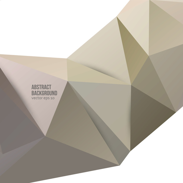 Vector abstract background. Origami geometric - Vettoriali, immagini