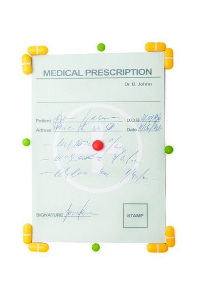 Concept de prescription médicale
 - Photo, image
