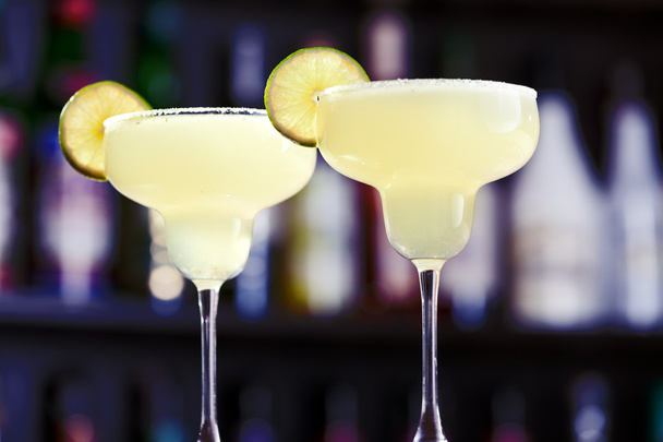 Margarita Cocktails in glasses - Fotó, kép