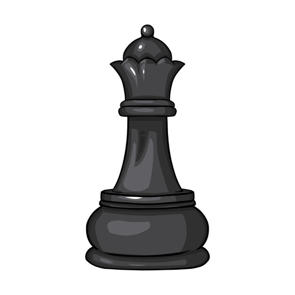 Schachfigur - Königin - Vektor, Bild