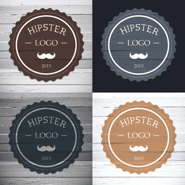 Hipster-Labels - Vektor, Bild