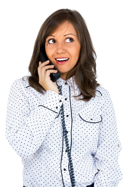 Businesswoman talking on  phone - Fotografie, Obrázek