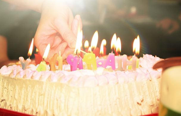 pastel de cumpleaños - Foto, imagen