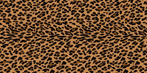 Naturpelz-Leoparden-Print. - Vektor, Bild