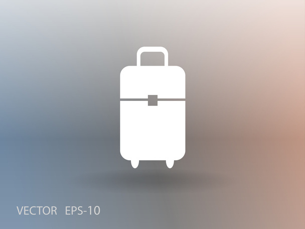Flat icon of bag - Вектор, зображення