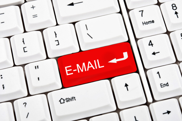 E-mail key - Foto, imagen