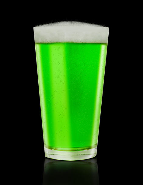 A zöld sör, fekete üveg - Fotó, kép