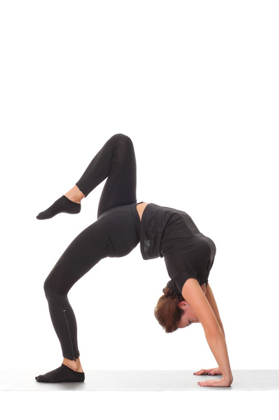 Yoga de formation de femme
 - Photo, image