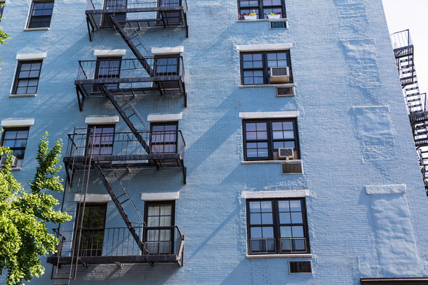 West Village w Nowym Jorku Manhattan budynków - Zdjęcie, obraz