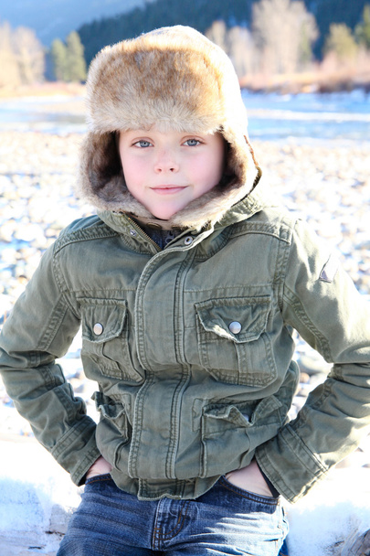 Winter boy - Photo, Image
