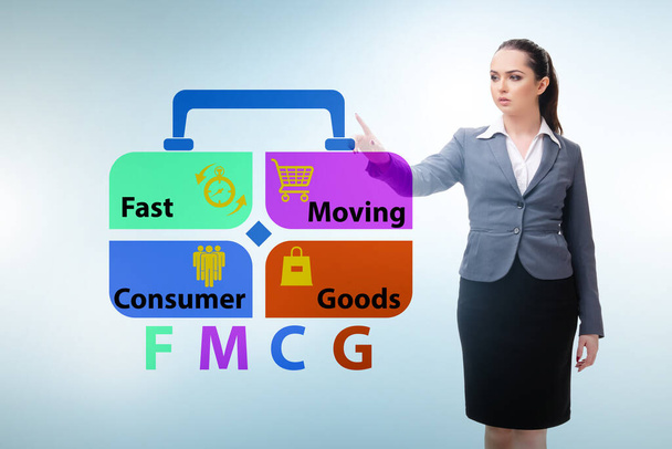 Концепция быстрых потребительских товаров FMCG - Фото, изображение