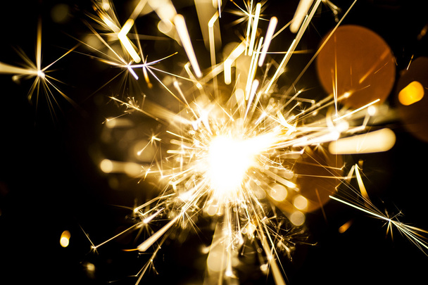 Electric sparklers - Photo, Image