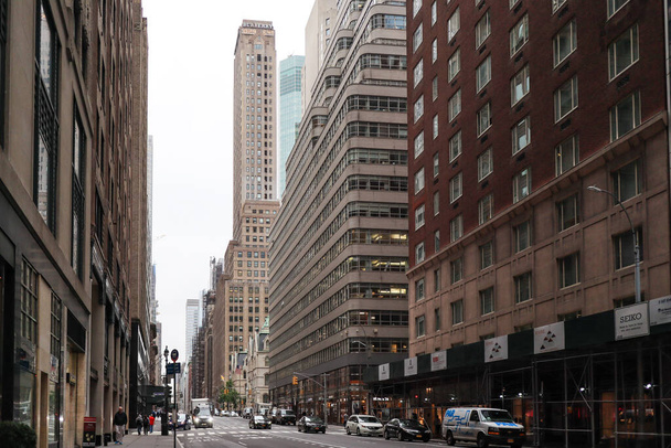 mrakodrapy v Midtown Manhattan, v centru, New York City - Fotografie, Obrázek