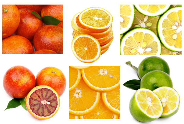 Coleta de citrinos
 - Foto, Imagem