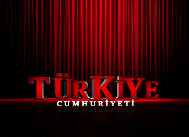 Турецкий флаг, Турция - Турция - Фото, изображение