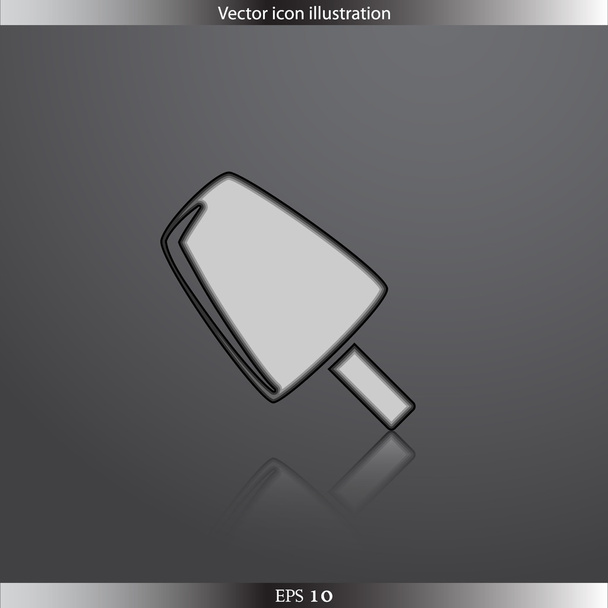 Vector eskimo web flat icon - Vektori, kuva