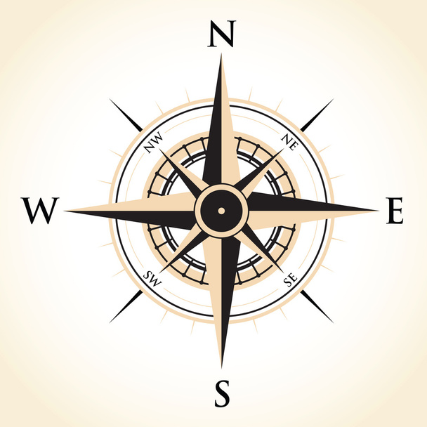 kompas pozadí - Vektor, obrázek