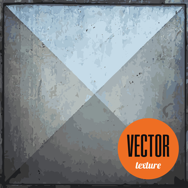 Vector metal tile texture grunge background - Vector, Image