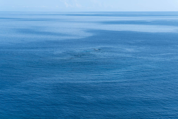 красивый голубой океан и спокойный морской фон - Фото, изображение