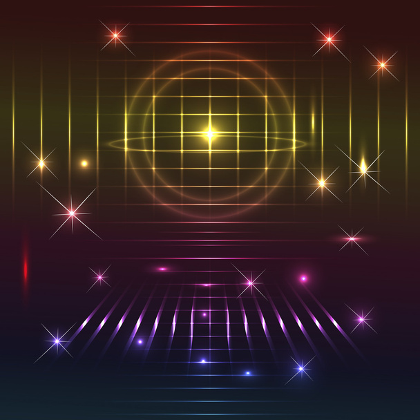 Abstract glowing background. - Vetor, Imagem