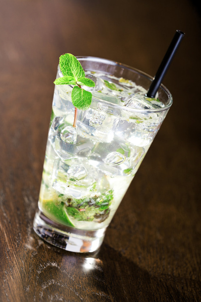 Mojito Cocktail in glass - Foto, imagen