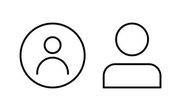 Icono de usuario vector para web y aplicación móvil. signo y símbolo de persona. icono de personas.  - Vector, imagen