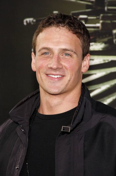 Ryan Lochte at the  Los Angeles premiere of 'The Expendables 2' held at the Grauman's Chinese Theatre in Hollywood, USA on August 15, 2012. - Фото, изображение