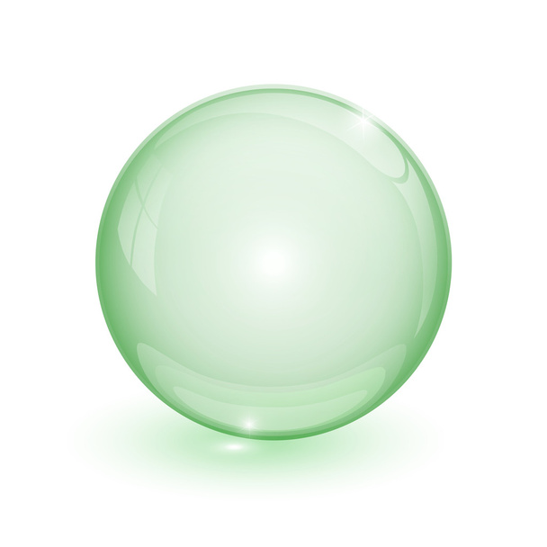 Green bubble 3d  - Vector, Image