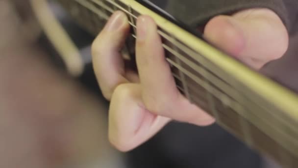 E-Gitarre spielen - Filmmaterial, Video