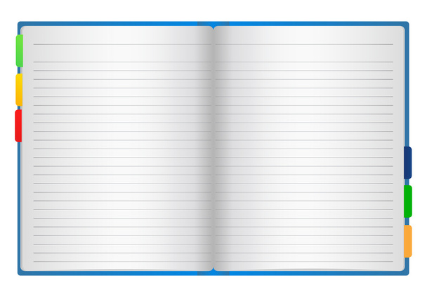 Paper Notebook - Vector, afbeelding