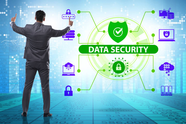 Data security in the cybersecurity concept - Photo, Image