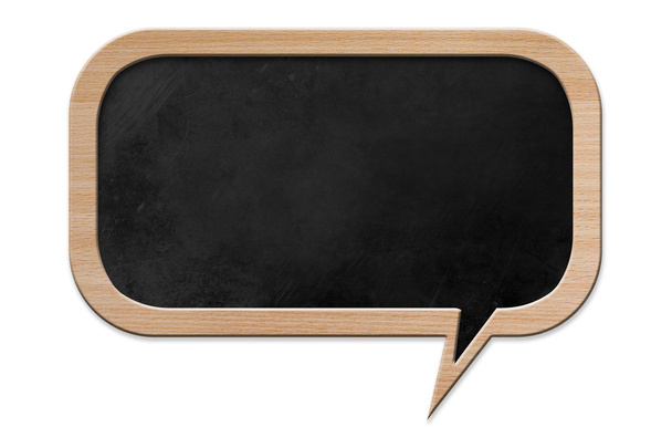 Blackboard şeklinde konuşma balonu - Fotoğraf, Görsel