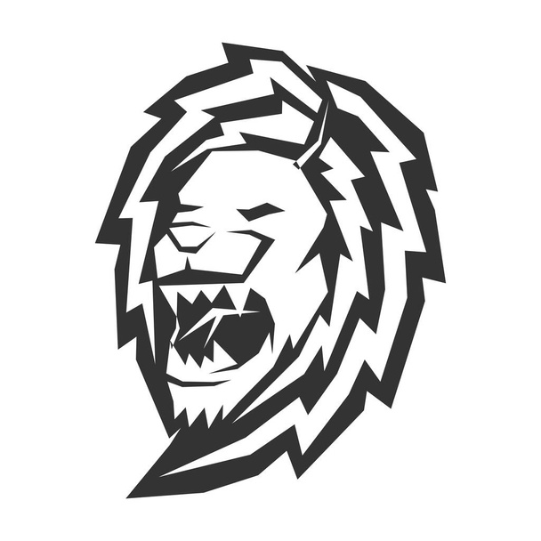 lion logo template Icon Illustration Brand Identity - Vector, Image
