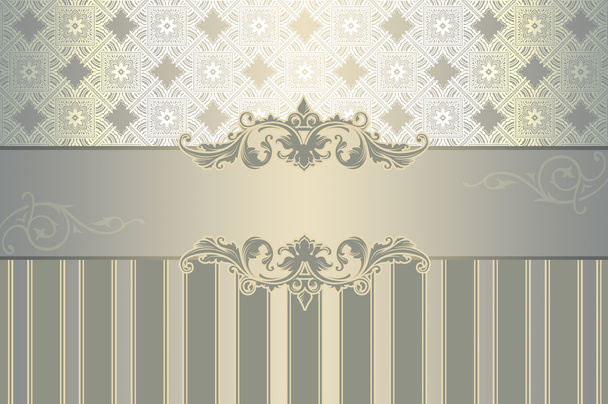 Decorative background with ornament and patterns. - Photo, image