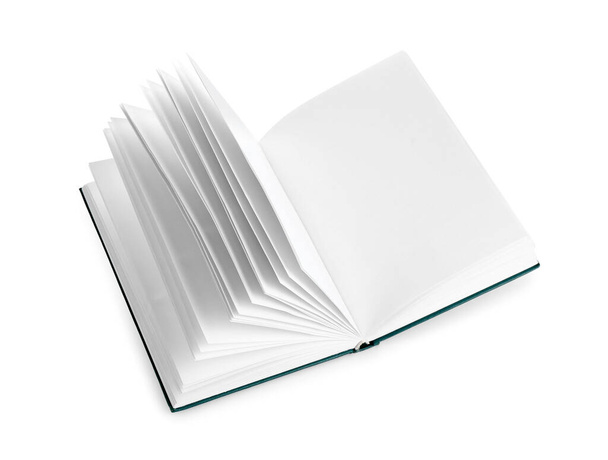Libro volador aislado sobre fondo blanco - Foto, imagen