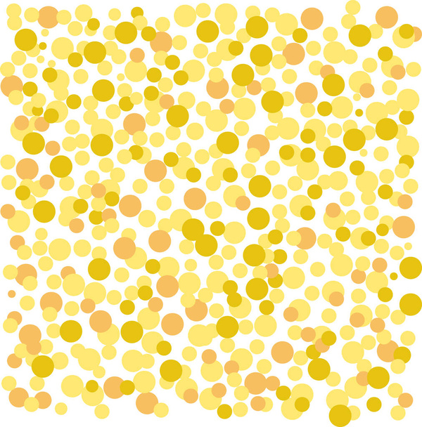 Абстрактний плямистий кольоровий візерунок у жовтому та золотому кольорах на прозорому фоні
  - Вектор, зображення