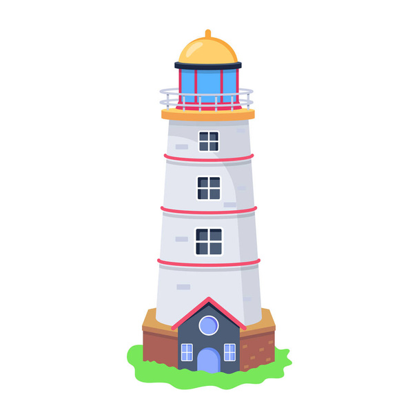 lighthouse icon vector illustration design - Vector, Image