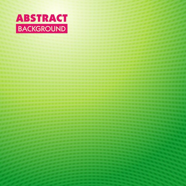 Verde primavera líneas abstractas fondo
 - Vector, Imagen