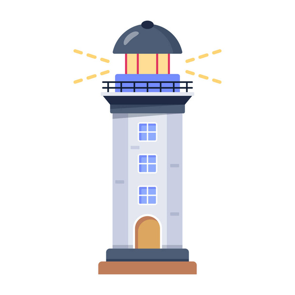 lighthouse icon vector illustration - Vektori, kuva
