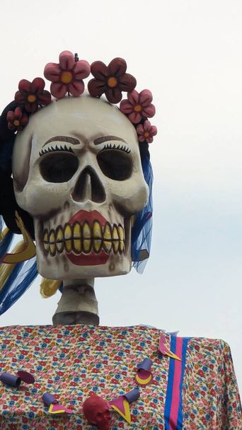 Catrina in Mexico City Zocalo - Photo, Image