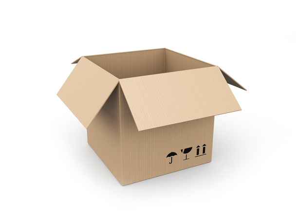 Cardboard box - Foto, Imagen