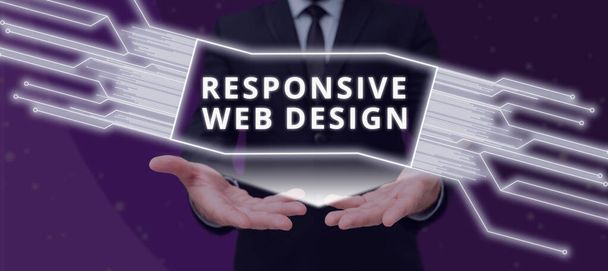 Inspirace zobrazující znak Reagovat na design webu, Business showcase vytváření webových stránek, které využívá flexibilní rozvržení - Fotografie, Obrázek
