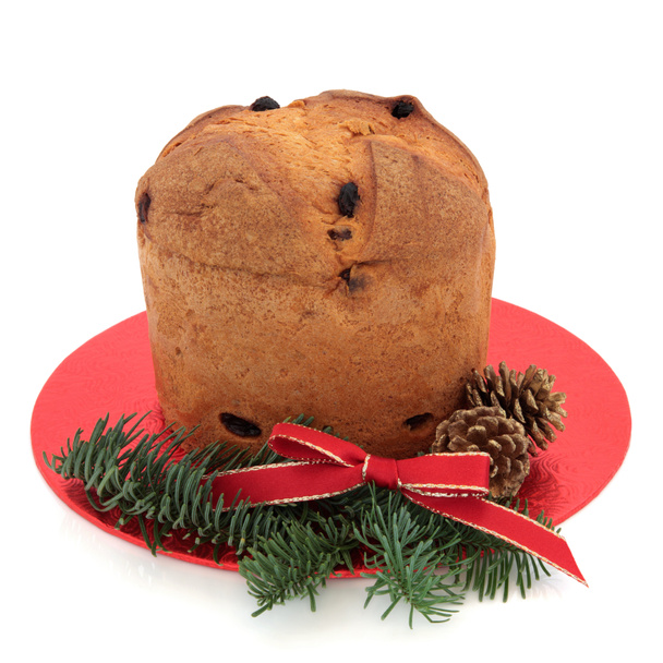 Panettone Christmas Cake - Photo, Image