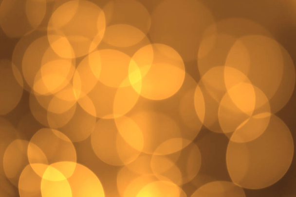 golden bokeh background, blurred background. - Foto, imagen
